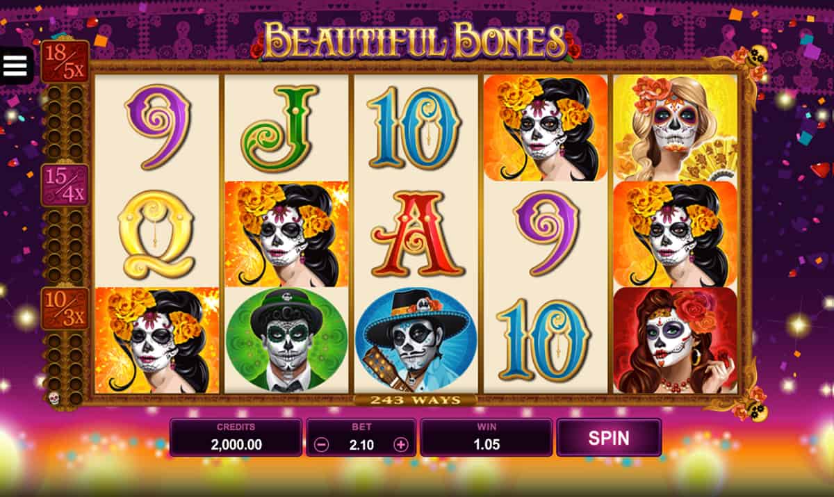Beautiful Bones Slot Machine